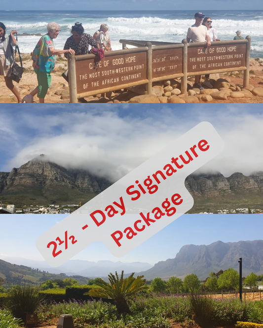 Cape Town Packages 2025 / 2026 - 2 ½ -Day Signature Package
